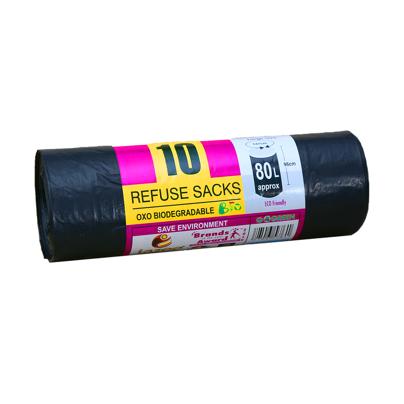 Refuse Sacks 10 Heavy Duty (Garbage Bags)